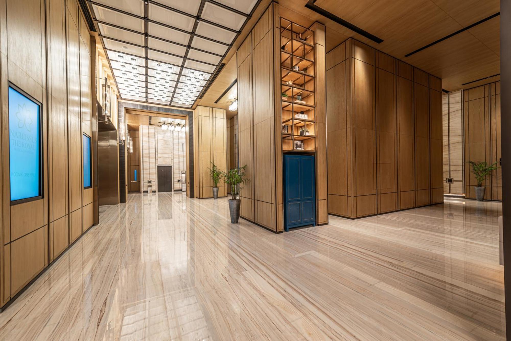 Narcissus The Royal Hotel Ar Riyad Esterno foto 3D rendering of a hotel lobby